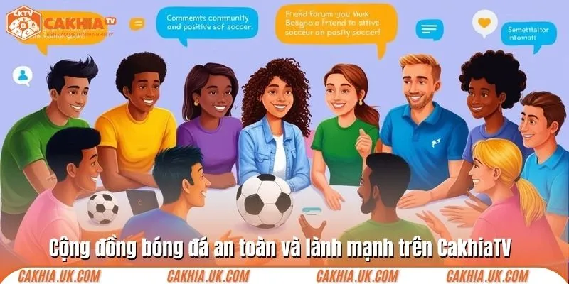 Cộng đồng bóng đá an toàn và lành mạnh trên CakhiaTV