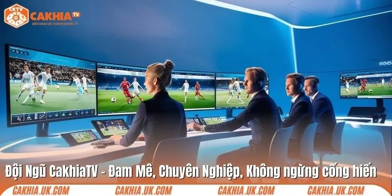 Đội ngũ CakhiaTV – Đam mê, chuyên nghiệp, không ngừng cống hiến