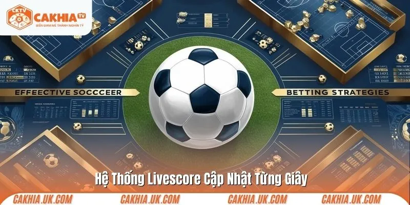 Hệ Thống Livescore Cập Nhật Từng Giây