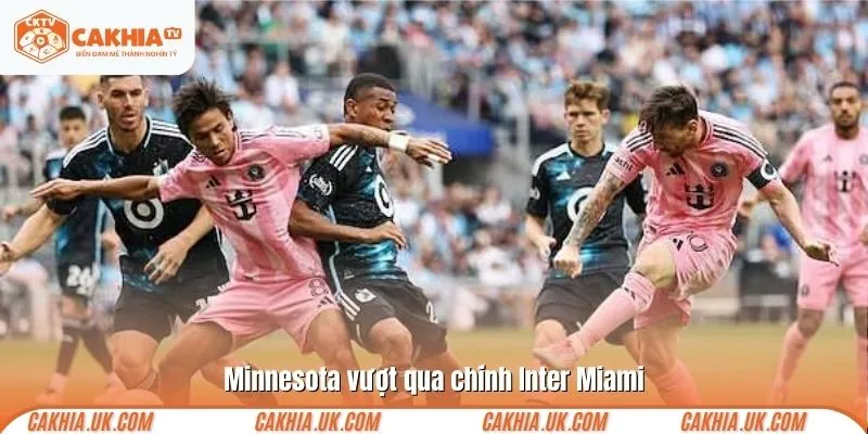Minnesota vượt qua chính Inter Miami