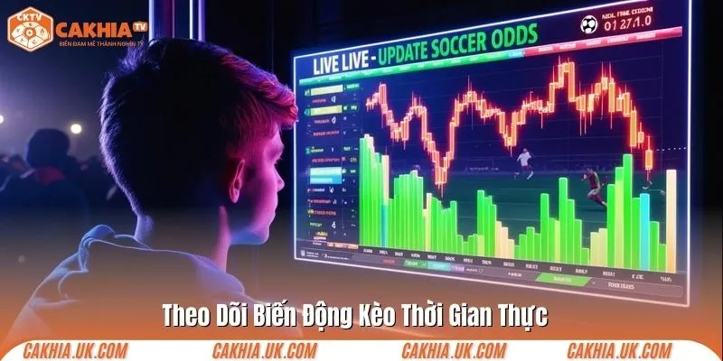 Theo dõi biến động kèo thời gian thực