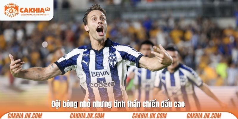 Đội bóng nhỏ nhưng tinh thần chiến đấu cao