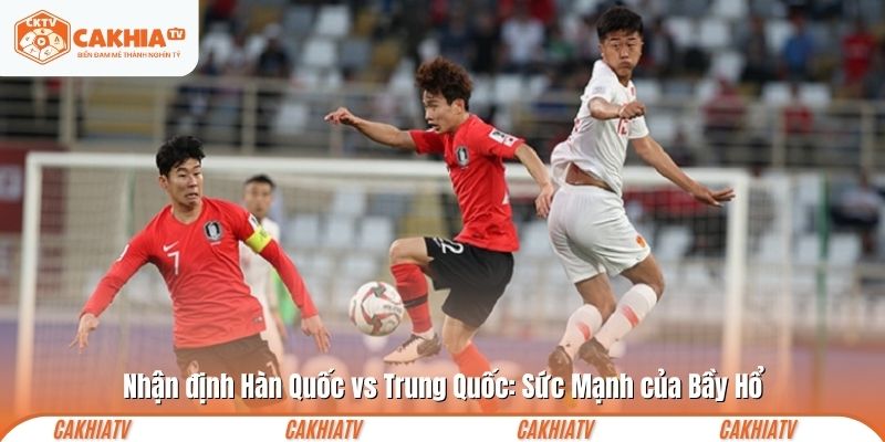 Nhận định Hàn Quốc vs Trung Quốc: Sức Mạnh của Bầy Hổ 