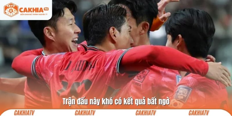 Trận đấu này khó có kết quả bất ngờ